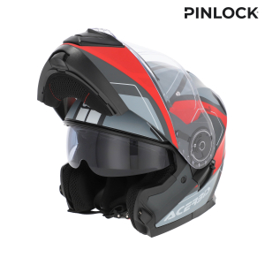 ACERBIS SEREL 22-06 HELMET GREY/RED XL, 8