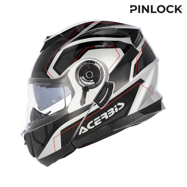 ACERBIS SEREL 22-06 HELMET BLACK/SILVER M, 9