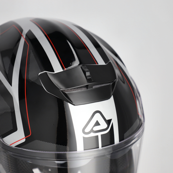 ACERBIS SEREL 22-06 HELMET BLACK/SILVER L, 8