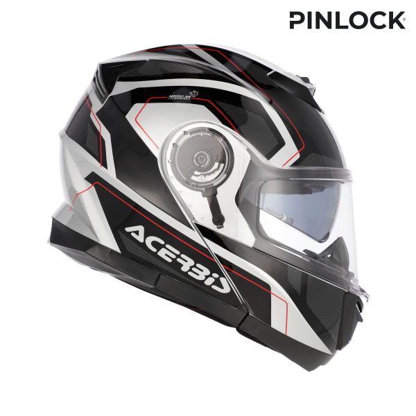 ACERBIS SEREL 22-06 HELMET BLACK/SILVER XL, 10