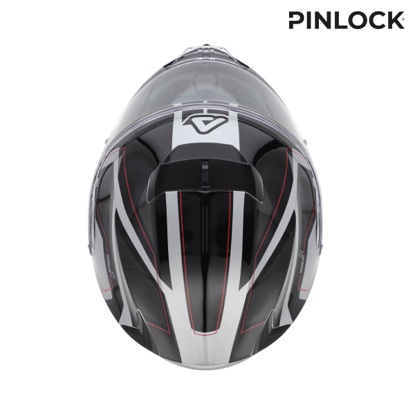ACERBIS SEREL 22-06 HELMET BLACK/SILVER XL, 13