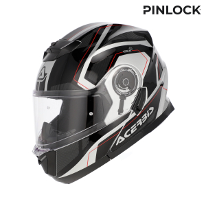 ACERBIS SEREL 22-06 HELMET BLACK/SILVER XL, 8