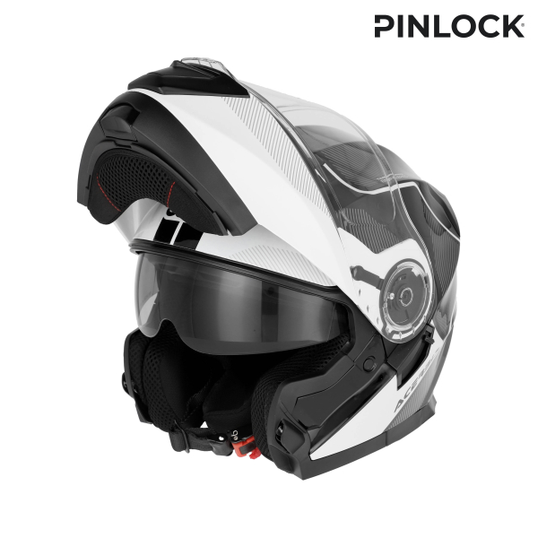 ACERBIS SEREL 22-06 HELMET BLACK/WHITE L, 7