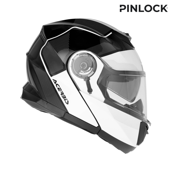 ACERBIS SEREL 22-06 HELMET BLACK/WHITE L, 12