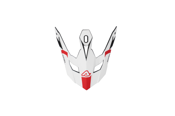 ACERBIS VISOR PROFILE 5 22-06 WHITE/RED