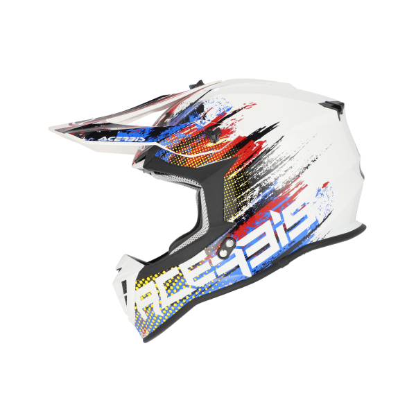 ACERBIS LINEAR 22-06 HELMET WHITE/BLUE/RED XS, 7