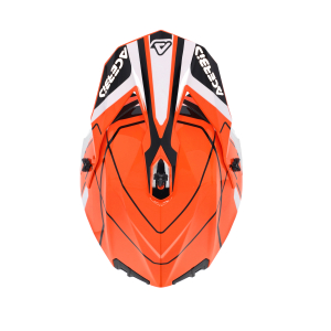 ACERBIS LINEAR 22-06 HELMET ORANGE/WHITE S, 5