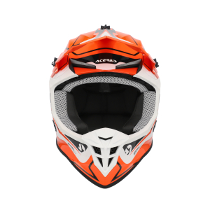 ACERBIS LINEAR 22-06 HELMET ORANGE/WHITE S, 9