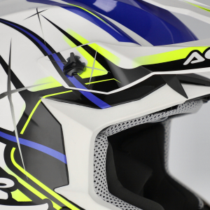 ACERBIS LINEAR 22-06 HELMET WHITE/BLUE S, 2