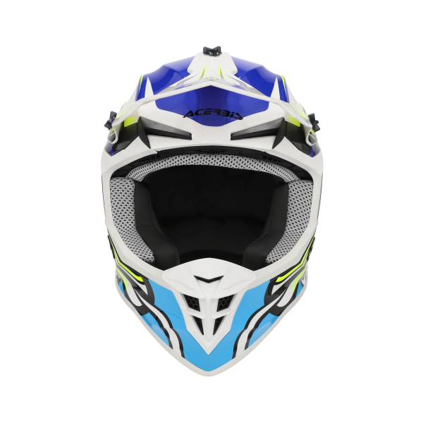 ACERBIS LINEAR 22-06 HELMET WHITE/BLUE XL, 10
