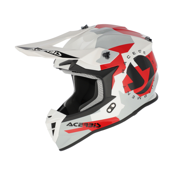 ACERBIS LINEAR 22-06 HELMET WHITE/GREY S, 2