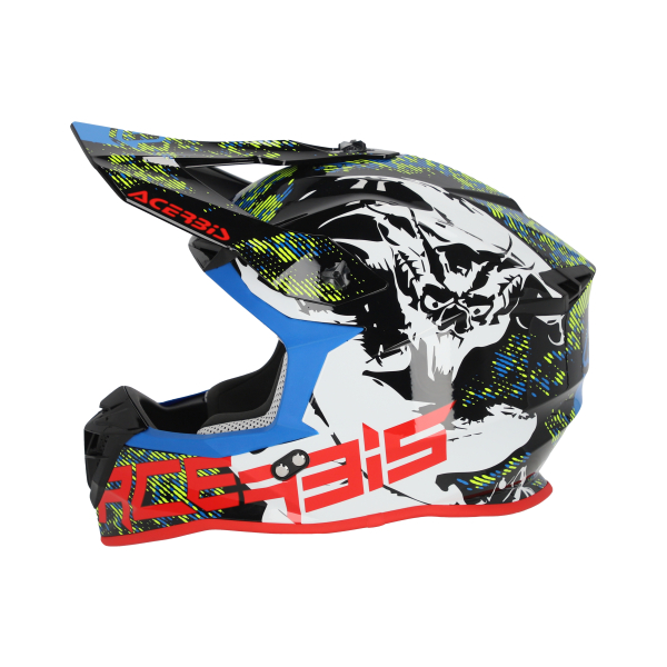 ACERBIS LINEAR 22-06 HELMET WHITE/BLACK XL, 7