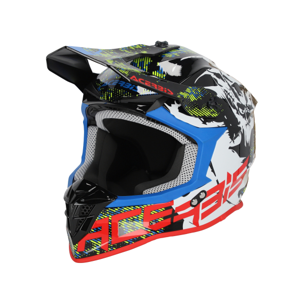 ACERBIS LINEAR 22-06 HELMET WHITE/BLACK XXL, 2