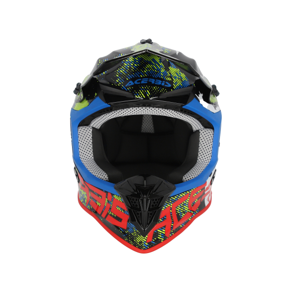 ACERBIS LINEAR 22-06 HELMET WHITE/BLACK XXL, 6