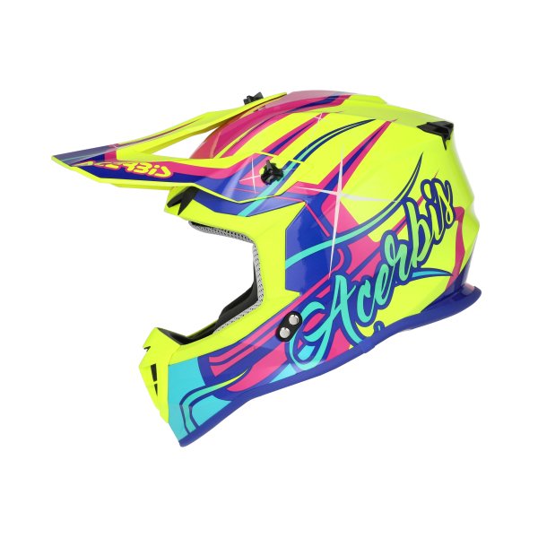 ACERBIS LINEAR 22-06 HELMET YELLOW/PURPLE XXL, 6