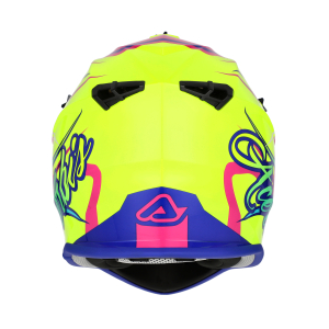 ACERBIS LINEAR 22-06 HELMET YELLOW/PURPLE XXL, 5