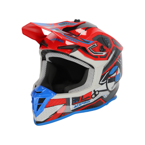 ACERBIS LINEAR 22-06 HELMET RED/BLUE XL, 2