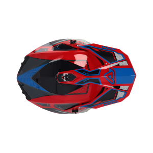 ACERBIS LINEAR 22-06 HELMET RED/BLUE XL, 5