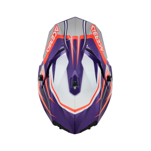 ACERBIS LINEAR 22-06 HELMET PURPLE/WHITE M, 8