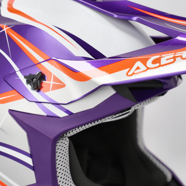 ACERBIS LINEAR 22-06 HELMET PURPLE/WHITE L, 5