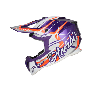 ACERBIS LINEAR 22-06 HELMET PURPLE/WHITE XL, 2