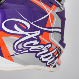 ACERBIS LINEAR 22-06 HELMET PURPLE/WHITE XL, 6