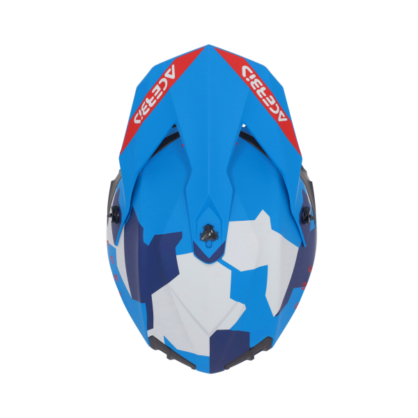 ACERBIS LINEAR 22-06 HELMET BLU/ROSSO2 S, 3