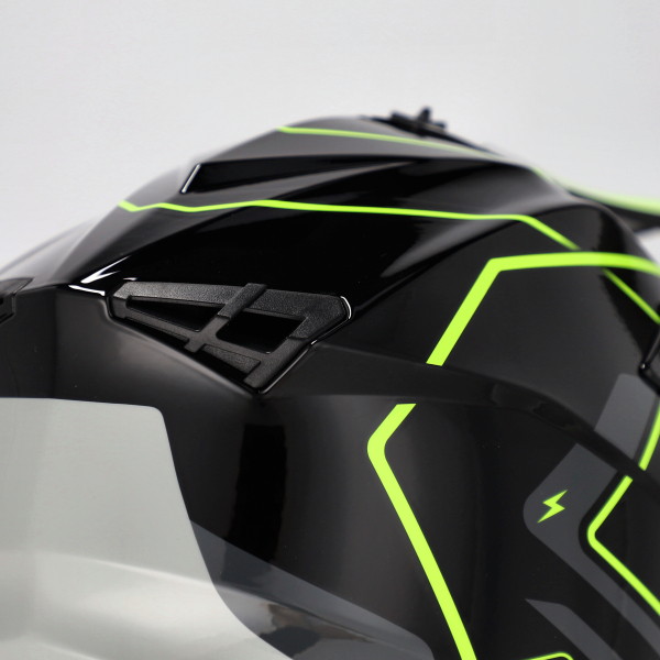 ACERBIS LINEAR 22-06 HELMET BLACK/FLUO YELLOW M, 5