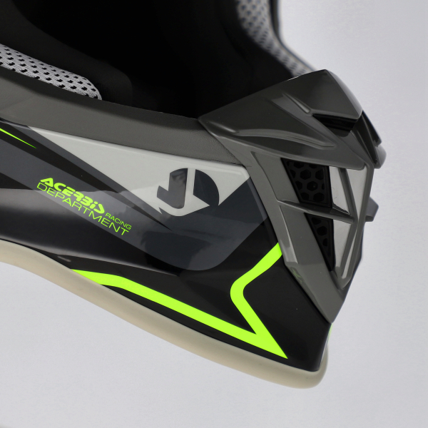 ACERBIS LINEAR 22-06 HELMET BLACK/FLUO YELLOW XL, 3