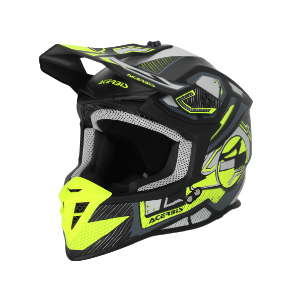 ACERBIS LINEAR 22-06 HELMET BLACK/FLUO YELLOW XS, 6