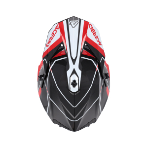 ACERBIS LINEAR 22-06 HELMET GREY/RED S, 10