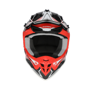 ACERBIS LINEAR 22-06 HELMET GREY/RED L, 2