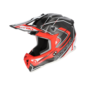 ACERBIS LINEAR 22-06 HELMET GREY/RED L, 8