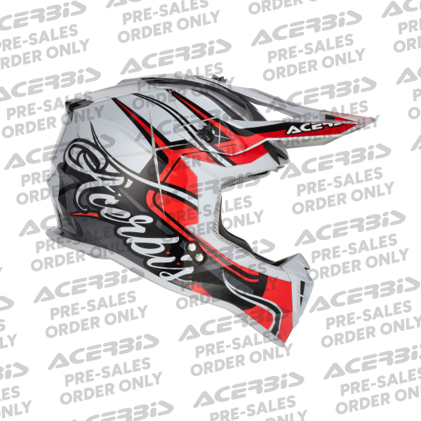 ACERBIS LINEAR 22-06 HELMET GREY/RED XL, 3