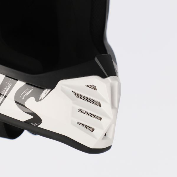 ACERBIS PROFILE JUNIOR HELMET WHITE s.50, 9
