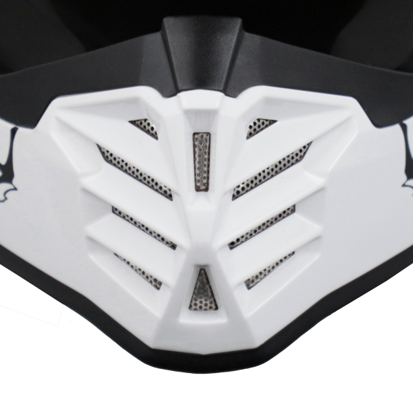 ACERBIS PROFILE JUNIOR HELMET WHITE/BLACK s.50, 7