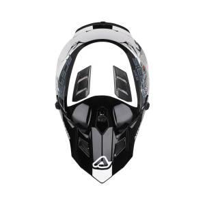 ACERBIS PROFILE JUNIOR HELMET WHITE/BLACK s.50, 9