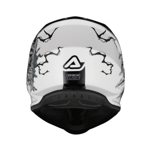 ACERBIS PROFILE JUNIOR HELMET WHITE/BLACK T56, 2