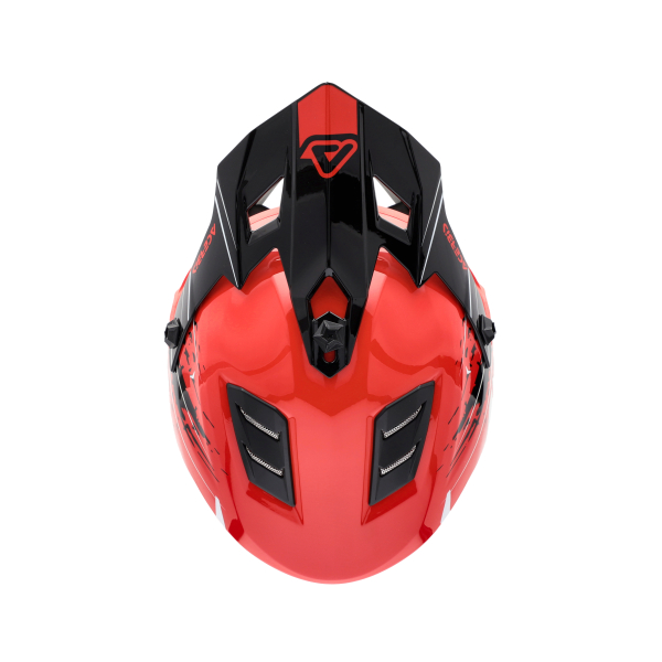 ACERBIS PROFILE JUNIOR HELMET RED/BLACK s.50, 8