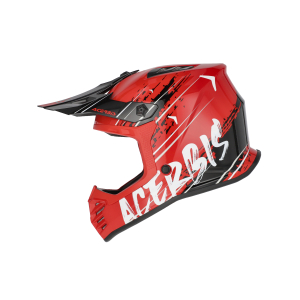 ACERBIS PROFILE JUNIOR HELMET RED/BLACK s.50, 5