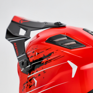 ACERBIS PROFILE JUNIOR HELMET RED/BLACK T54, 5