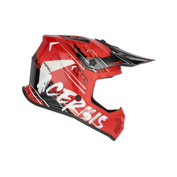 ACERBIS PROFILE JUNIOR HELMET RED/BLACK T56, 6