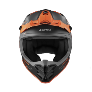 ACERBIS PROFILE JUNIOR HELMET NERO/ARANCIO FLUO s.50, 8