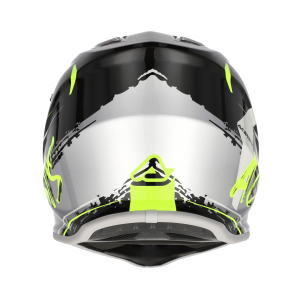 ACERBIS PROFILE JUNIOR HELMET BLACK/FLUO YELLOW T54, 6