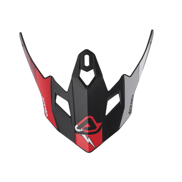 ACERBIS VISOR PROFILE JUNIOR BLACK/RED