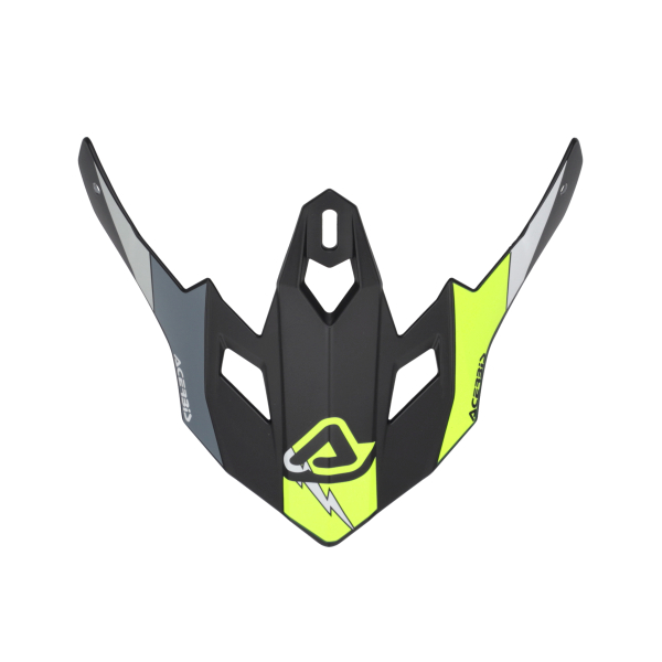ACERBIS VISOR PROFILE JUNIOR BLACK/FLUO YELLOW