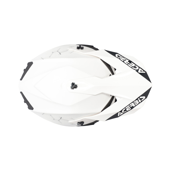 ACERBIS LINEAR 22-06 SOLID COLOR HELMET WHITE XS, 6
