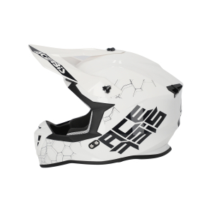 ACERBIS LINEAR 22-06 SOLID COLOR HELMET WHITE XS