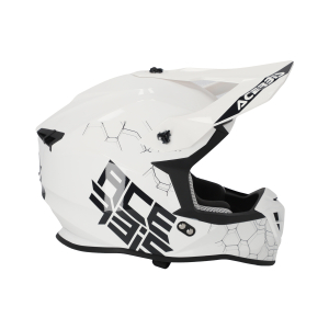 ACERBIS LINEAR 22-06 SOLID COLOR HELMET WHITE XS, 3