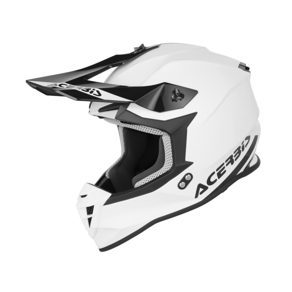 ACERBIS LINEAR 22-06 SOLID COLOR HELMET WHITE 2 XS, 7